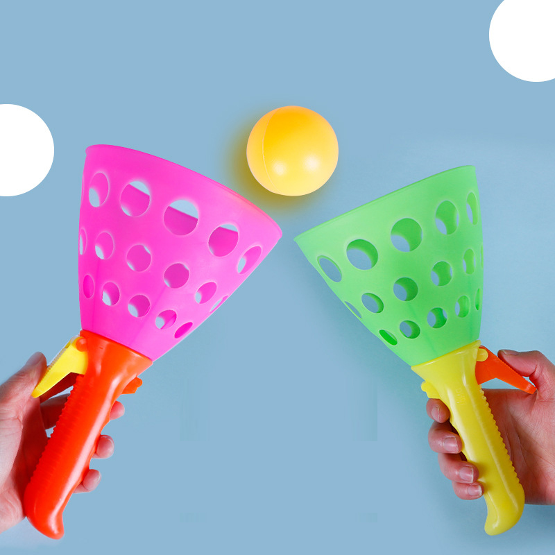 Catapult Launcher Toy - 더블 캐처 던지기 장난감, 투석기, 튕기는