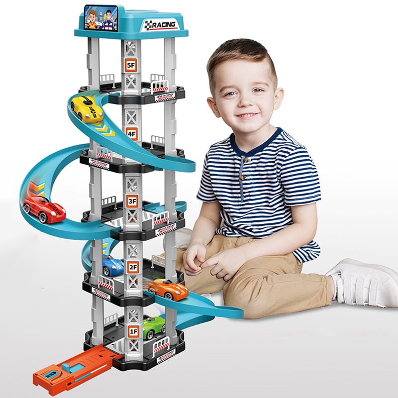 자동차 경주 트랙 경사로 장난감 어린이 차고 캐터펄트  - Catapult Launcher Toy 리뷰 및 가격