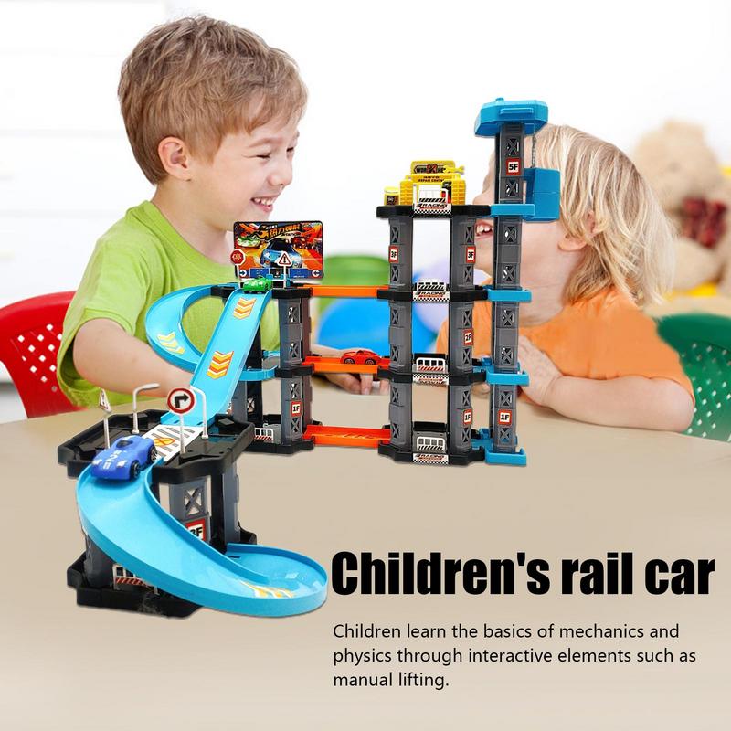 자동차 경주 트랙 경사로 장난감 어린이 차고 캐터펄트  - Catapult Launcher Toy 리뷰 및 가격