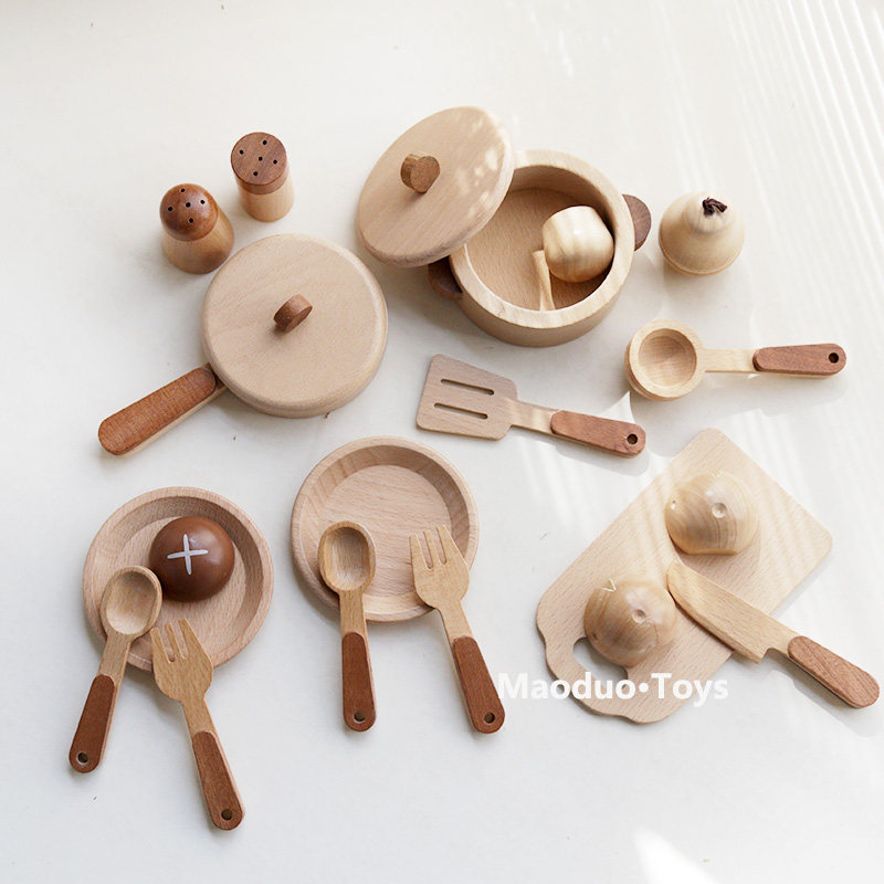 마오두오 토이즈 너도밤나무 어린이 주방 놀이세트 조리기 - Kids Toys Kitchen Set 리뷰 및 가격