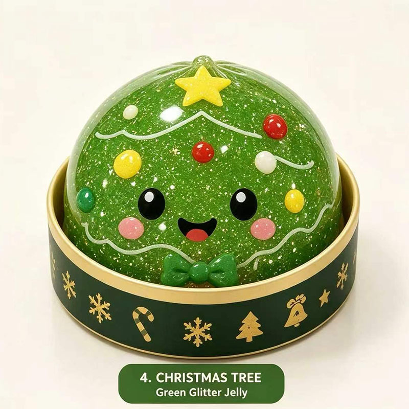 크리스마스 만두 스퀴시 장난감 박스 세트 눈사람 엘크  - Kids Toys Xmas 리뷰 및 가격