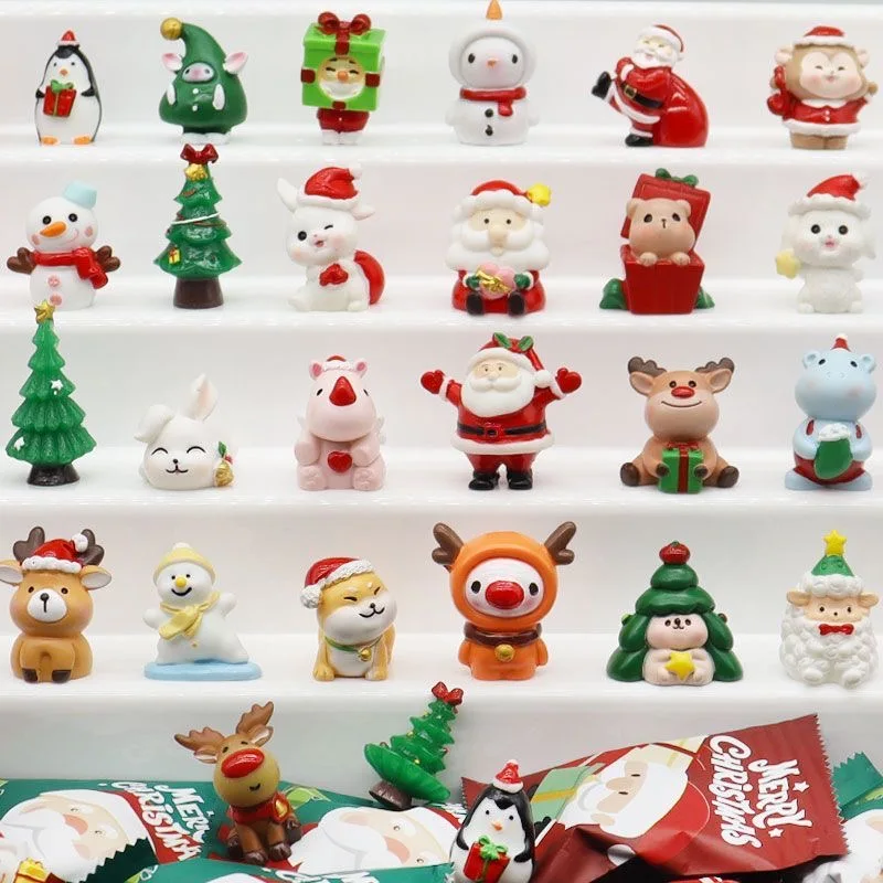 10개 미니 크리스마스 블라인드 백 장난감 레진 산타클 - Kids Toys 3 Year Old 리뷰 및 가격